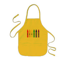 Crayon Artist  Often Imitated aprons