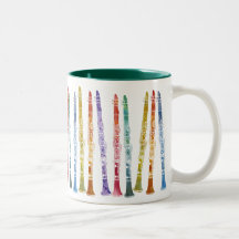 Crayon Clarinets Mugs
