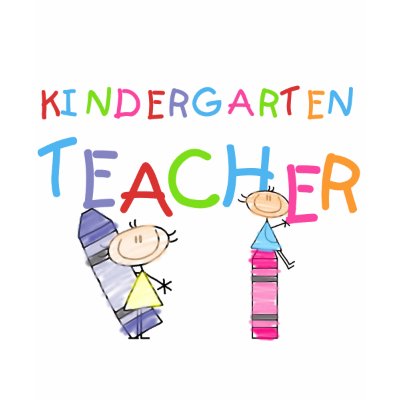 Crayon Kindergarten Teacher Tshirts and Gifts