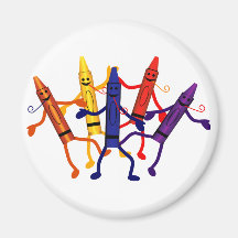 Crayon Party Magnet