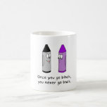 Crayon pick-up lines coffee mug