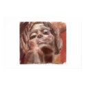 Crayon portrait posters