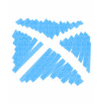 Crayon Saltire t-shirts