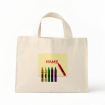Crayons Color my Name bags by windyone Crayons Color my Name bags