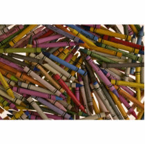 Crayons for kids photo sculptures