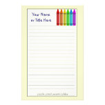 Crayons Stationary Stationery