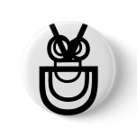 Crazed Smiley Pin