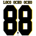 CRAZY 88 - LOCO OCHO OCHO t-shirts
