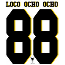 CRAZY 88 - LOCO OCHO OCHO t-shirts