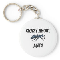 Crazy About Ants Keychains