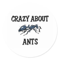 Crazy About Ants stickers