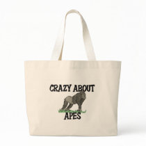 Crazy About Apes bags by AnimalShirts Crazy About Apes bags