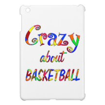 Crazy About Basketball iPad Mini Cover