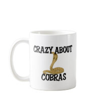 Crazy About Cobras Mugs