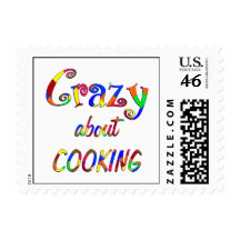 Crazy About Cooking Stamps