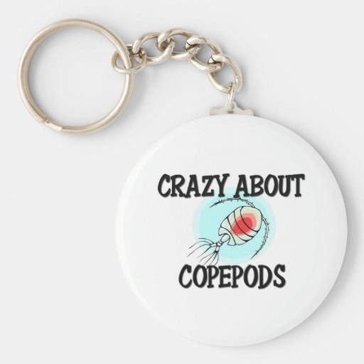 Crazy About Copepods Keychains