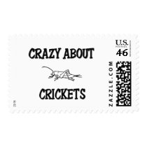Crazy About Crickets postage