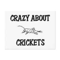 Crazy About Crickets postcards