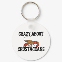 Crazy About Crustaceans keychains by AnimalShirts Crazy About Crustaceans keychains