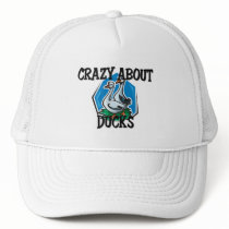 Crazy About Ducks hats by AnimalShirts Crazy About Ducks hats