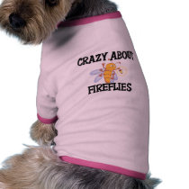 Crazy About Fireflies pet clothing by AnimalShirts Crazy About Fireflies pet clothing