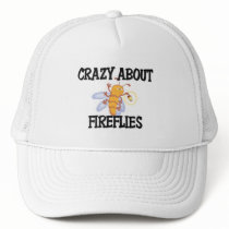 Crazy About Fireflies hats by AnimalShirts Crazy About Fireflies hats