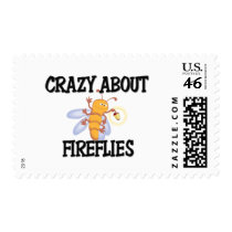 Crazy About Fireflies postage