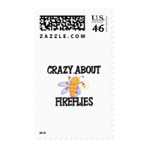 Crazy About Fireflies postage