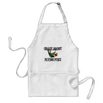 Crazy About Flying Foxs aprons