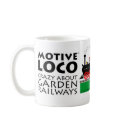 Crazy About Garden Railways mugs