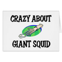 Crazy About Giant Squid cards