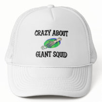Crazy About Giant Squid hats by AnimalShirts Crazy About Giant Squid hats