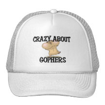 Crazy About Gophers Trucker Hats