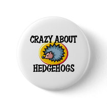Crazy About Hedgehogs Pins