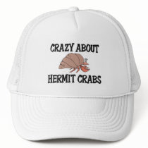 Crazy About Hermit Crabs hats
