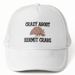 Crazy About Hermit Crabs hats