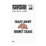 Crazy About Hermit Crabs postage