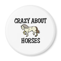 Crazy About Horses magnets