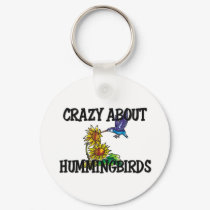 Crazy About Hummingbirds keychains
