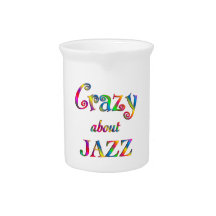 Crazy About Jazz Drink Pitchers