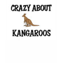Crazy About Kangaroos t-shirts