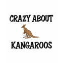 Crazy About Kangaroos t-shirts