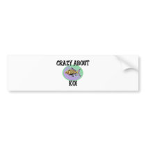 Crazy About Koi bumper stickers