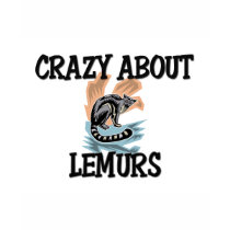 Crazy About Lemurs t-shirts