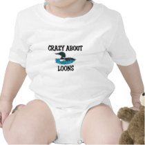 Crazy About Loons t-shirts