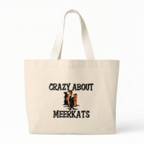 Crazy About Meerkats bags by AnimalShirts Crazy About Meerkats bags