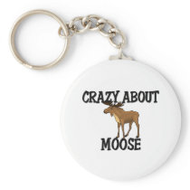 Crazy About Moose Keychains