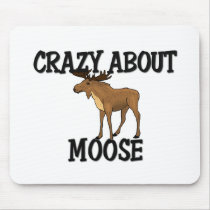 Crazy About Moose Mouse Mats