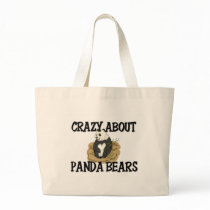 Crazy About Panda Bears bags by AnimalShirts Crazy About Panda Bears bags