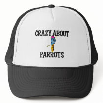 Crazy About Parrots hats